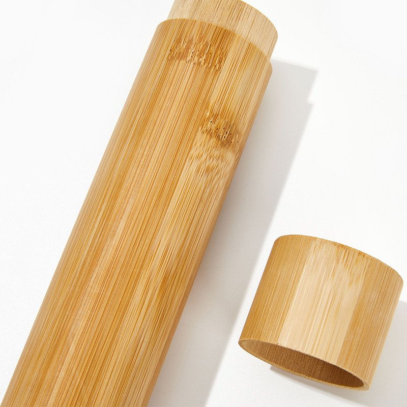 bamboo packaging tubes can be used to hold tea, slender tableware, toothbrushes, toothpaste, etc bamboo packaging tubes can be used to hold tea, slender tableware, toothbrushes, toothpaste, etc