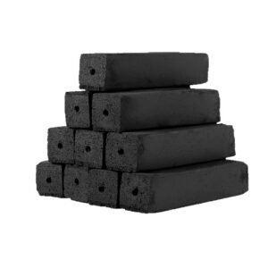 pure bamboo powder high temperature barbecue charcoal, smokeless and heat resistant