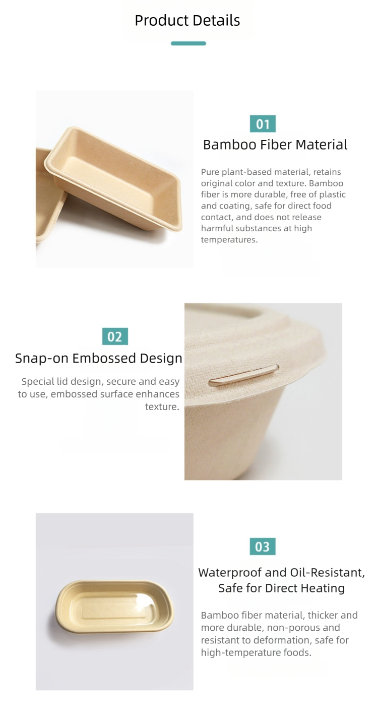 natural bamboo pulp and bamboo fiber disposable biodegradable picnic plate