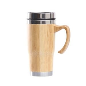 Home bamboo shell coffee cup, water cup, vacuum insulated cup