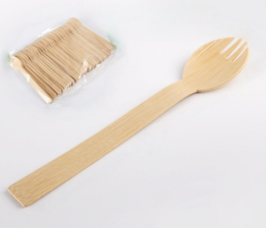 Home disposable bamboo fork spoon