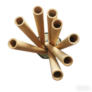 Home bamboo straw carbonized, mold resistant, healthy, biodegradable